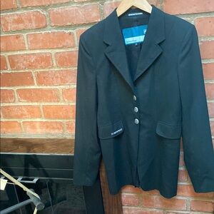 ROMFH Women's Black Featherweight dressage coat jacket